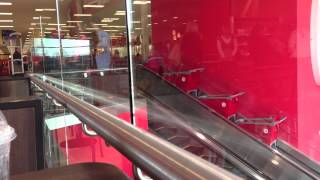 Shopping Cart Escalator in Target at Colonial Brookwood Village in Homewood AL [upl. by Noraed840]