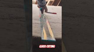 How to Cut Glass At Home  Glass Cutting At Paliwal Glass house [upl. by Assertal]