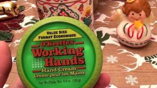 OKeeffes Working Hands Cream for Dry Cracked Overworked Hands REVIEW [upl. by Iem377]