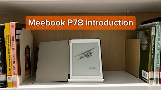 Meebook Eink EReader P78 full introduction It’s one of the best products for reading [upl. by Atiras304]