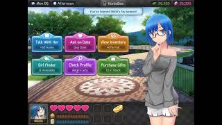 nikki all questions HuniePop [upl. by Beitris]