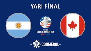 PES 2017  CONMEBOL COPA AMERICA 2024  YARI FİNAL  Arjantin 🇦🇷🆚🇨🇦 Kanada  CopaAmérica2024 [upl. by Ulla]