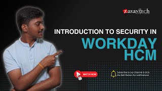 Introduction to Security in Workday HCM  ZaranTech [upl. by Seroled]