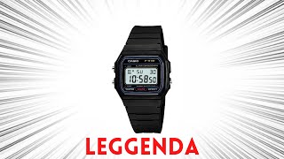 Casio F91W  RECENSIONE [upl. by Atikaj668]