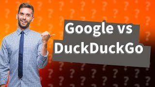 Should I replace Google with DuckDuckGo [upl. by Glenn]