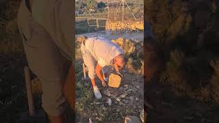 Muros y Piedra construction piedras youtubeshort [upl. by Aeet]