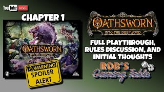 Oathsworn Into the Deepwood Chapter 1 Playthrough  Initial Thoughts [upl. by Siari]