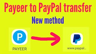 Payeer to PayPal transfer money by new method [upl. by Ahsenod]