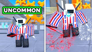 TEN ZWYKŁY UNCOMMON JEST MEGA OP w TOILET TOWER DEFENSE ROBLOX [upl. by Anaira811]