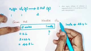 BCC18Problem4Basic concepts of chemistry amp chemical calculations TN11th StdExplanation in Tamil [upl. by Dnomasor]