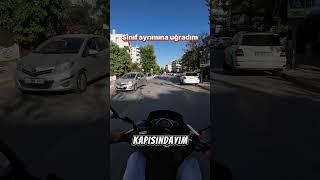 Sınıf ayrımına uğradım  automobile pcx motovlog [upl. by Stromberg]