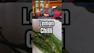 Lemon 🍋 Chilli 🌶 Recipe by Nitin Gadkari like subscribe shorts viralvideo nitingadkari food [upl. by Anglo]