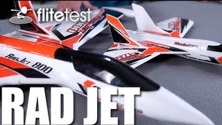 Flite Test  Rad Jet  REVIEW [upl. by Neelrad]