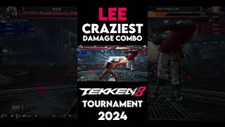 Lee Craziest Damage Combo tekken8 lee [upl. by Deming522]