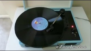 Crosley Crusier Portable Turntable Review amp Demo [upl. by Ettennal200]