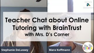 Chatting with BrainTrust CEO and Co Founder Mara Koffmann [upl. by Nylek]