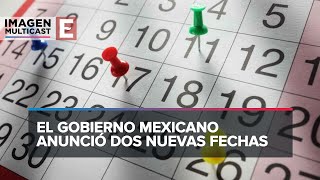 Así es el calendario de días festivos oficiales en México 2024 [upl. by Rosalinda246]