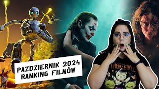 Październik 2024  Ranking Filmów  25  premier w tym cała masa horrorów GOTOWI [upl. by Odille510]