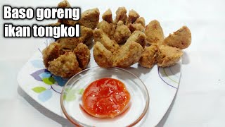 CARA BIKIN BASO GORENG IKAN TONGKOL II BASRENG [upl. by Yroj]