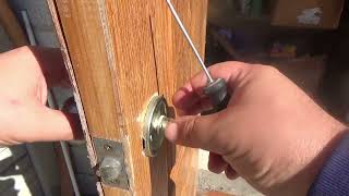 🚪 Mastering Door Knob Repair amp Adjustment  Easy DIY Guide 🔧🏡 [upl. by Nil]