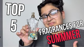 Top 5 Summer Fragrances for Men 2024 [upl. by Layton]