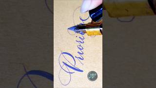 Calligraphy for beginners ✨calligraphy penmanship satisfying art handwriting calligraphyvideos [upl. by Danice]