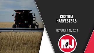 In The Field  Custom Harvesters  November 22 2024 [upl. by Aisylla]