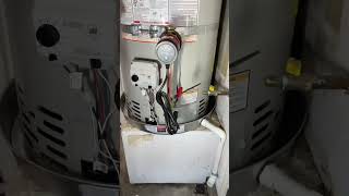 installing a recirculation pump on a water heater BUILT IN CHECK VALVE plumber plumbing [upl. by Korry463]