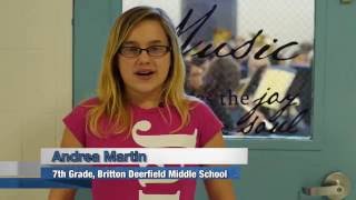 2016 Britton Deerfield Middle School Band [upl. by Carin]