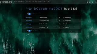 Recap tournoi 1500 de mars 2024 [upl. by Watts203]