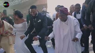 complete video of Chief Olusegun Obasanjo GCFR grand dance step at a wedding MUST WATCH [upl. by Ahsiekin]