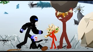 Chapter 3 Resurrection  Ultimate ice  baby ice vs baby savage  stick war legacy animation  dc2 [upl. by Let]