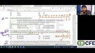 PRC 2  QM  Sir Dawood Shahid  Chapter 6  Lecture 05  Financial Mathematics [upl. by Bogey]