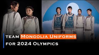 Unveiling Team Mongolia uniforms for 2024 Paris Olympics  Designed by Michel amp Amazonka brand [upl. by Elizabeth]