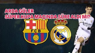 Arda Güler el classico da oynadı mı realmadrid ardaguler [upl. by Esoranna20]