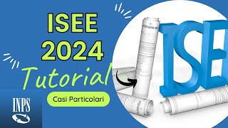 ISEE 2024 CASI PARTICOLARI inps isee2024 tutorial [upl. by Adrial]