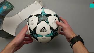 BALLON OFFICIEL LIGUE DES CHAMPIONS 20172018 ADIDAS [upl. by Earla]