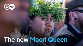 New Zealands Maori community crowns new monarch  DW News [upl. by Aicital]