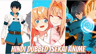 Hindi Dubbed Isekai Anime To Watch Reincarnation Anime  Isekai Anime In Hindi  AnimeQueries [upl. by Myrle]