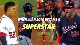 When a 20 Year Old Juan Soto BROKE The MLB Postseason [upl. by Ahsein]