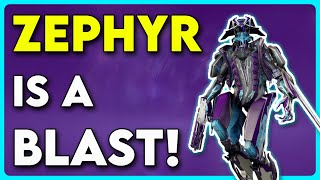 Warframe Zephyr is EVEN better NOW  Zephyr Steel Path Build 2024 [upl. by Puna]