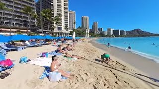 Waikiki Beach Walk in 360° [upl. by Renba]