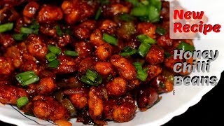 Honey Chilli Beans Recipe  Crunchy amp Delicious Beans Recipe  Crispy Chatpata Beans Recipe [upl. by Hamrah]