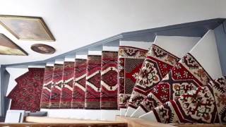 TAPIS ESSGO CARPETS MONTREAL STAIR RUNNERS ESCALIER [upl. by Kcirdot965]