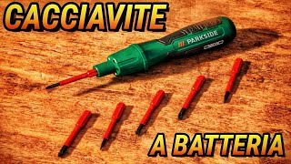 CACCIAVITE A BATTERIA PARKSIDE RICARICABILE USB [upl. by Alarick408]