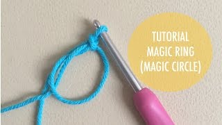 How to Crochet  Magic Ring or Magic Circle [upl. by Lissak]