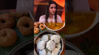 Trisha Favourite South Indian Food  idli Sambar idli sambar idlisambar [upl. by Nohtiek]