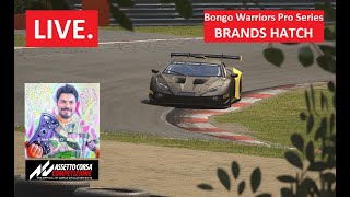 ACC Live  the start of a new league  Bongo Warriors Pro series at Brands Hatch [upl. by Ecire796]