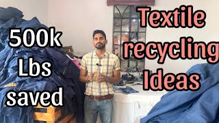 Recycling fast fashion into business trash to cash upcycling ideas for used clothes zero waste [upl. by Regina]