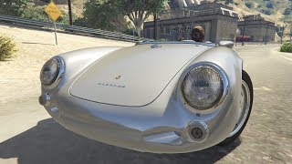 GTA 5 Porsche 550A Spyder 1956 AddOn 10 [upl. by Ttennaj]